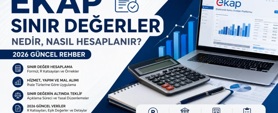 EKAP Sınır Değer Nedir? 2026 Aşırı Düşük Teklif Hesaplama