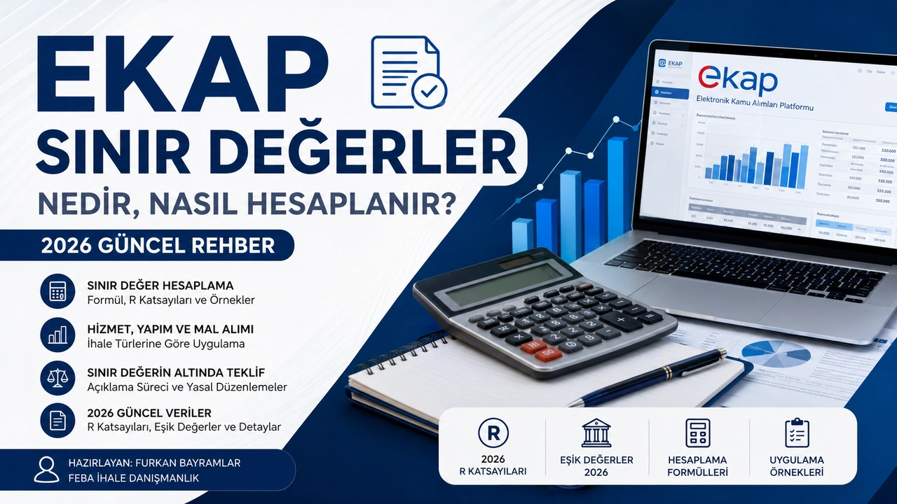 EKAP Sınır Değer Nedir? 2026 Aşırı Düşük Teklif Hesaplama